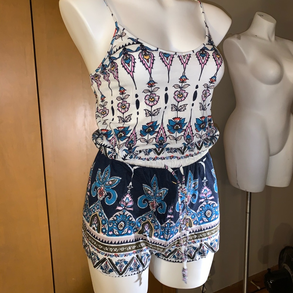 Patterned Romper